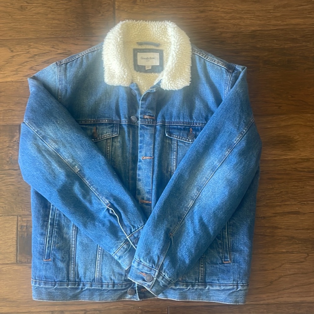 Goodfellow & Co Sherpa Jean Jacket